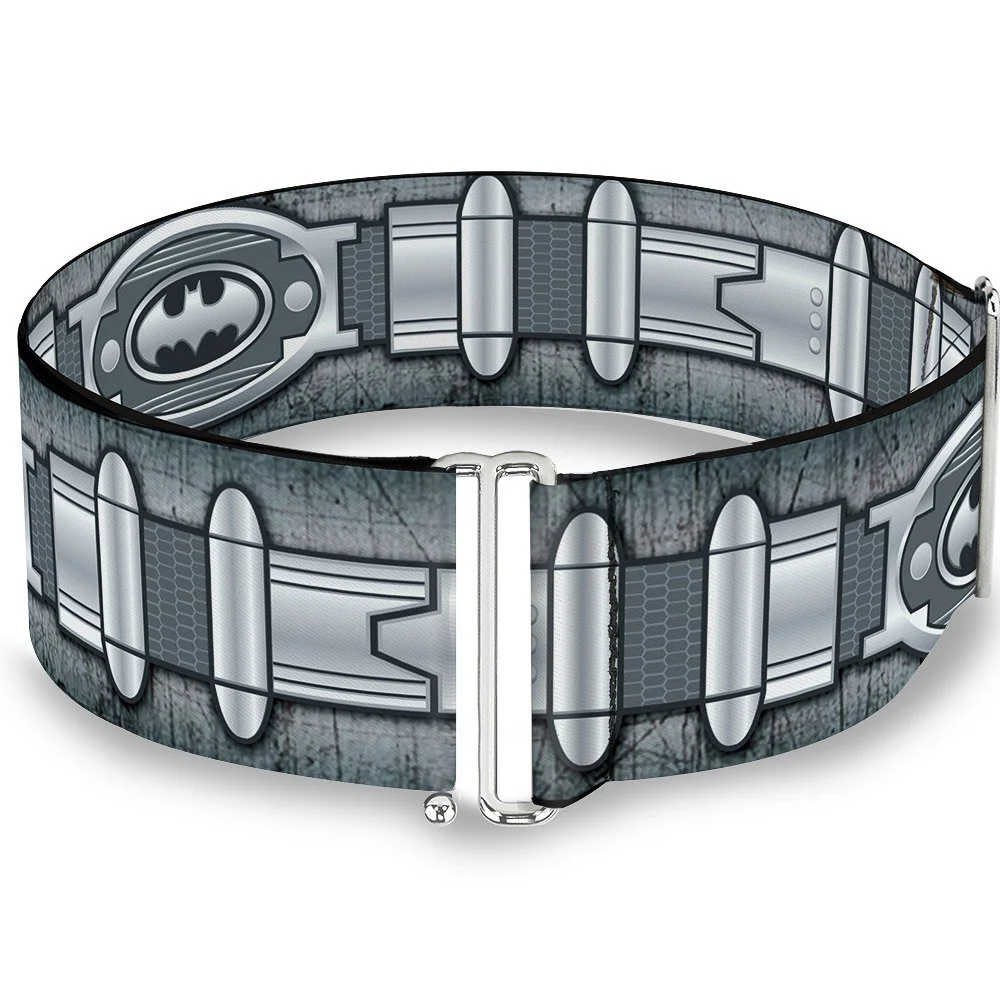 Innovative Buckle-Down Women's Cinch Batman Utility Belt Grays 28 to 52 Inch Multicolor Elite