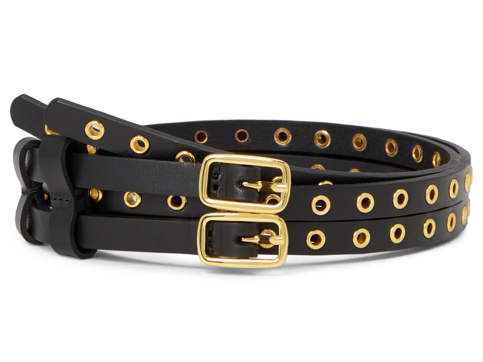 User-Friendly Madewell Women's Grommet Belt True Black Medium Genuine