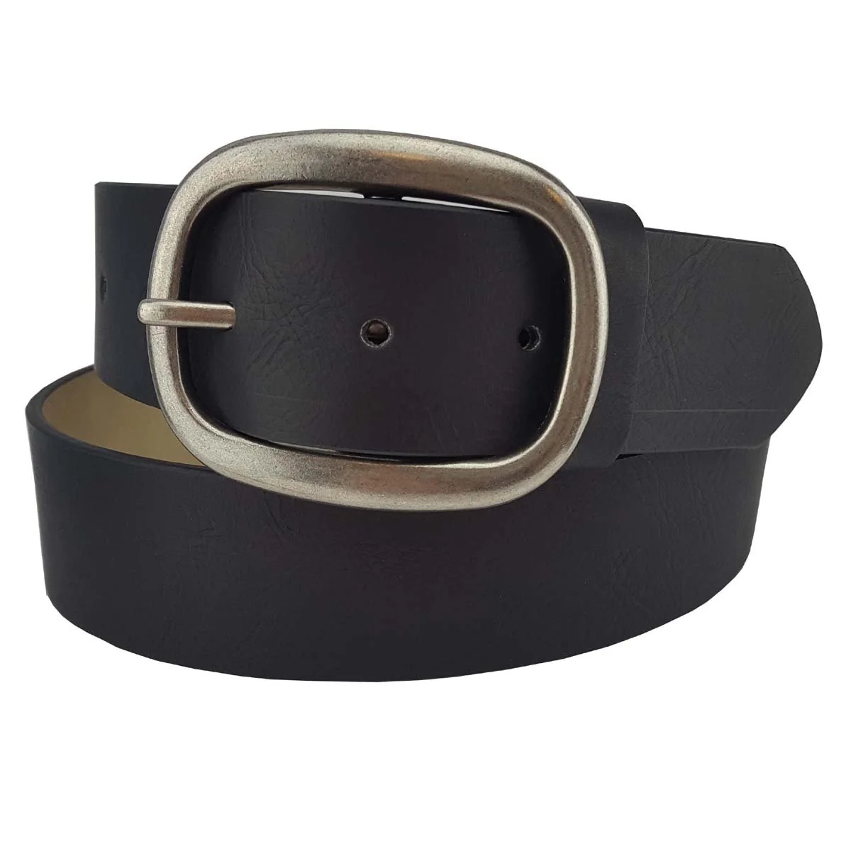 Sophisticated Axesoria Vegan Plain Belt in Black M Elite