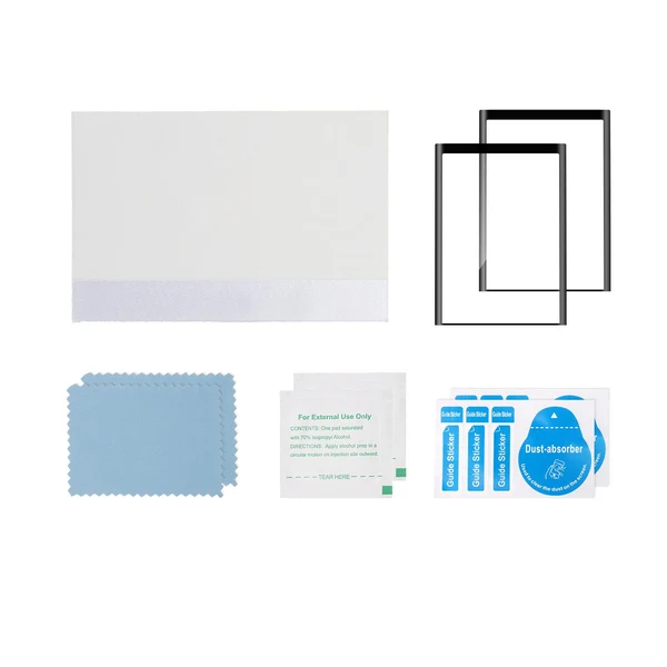 Easy-to-Use Maxbell Protective Films Oil Proof Bubble Dustproof for x3 Accs Spare Part 2x No Hole Optimized