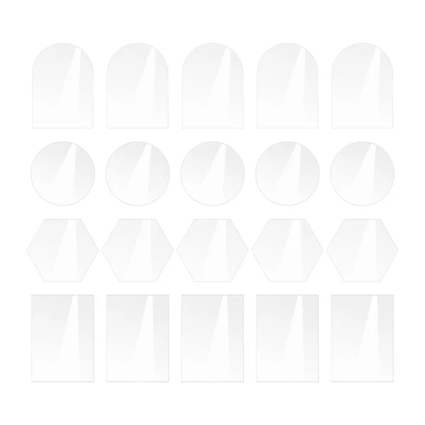 Premium Material Maxbell 20Pcs Assorted Blank Name Plate Party Dining Food Signs Acrylic Place Cards Certified