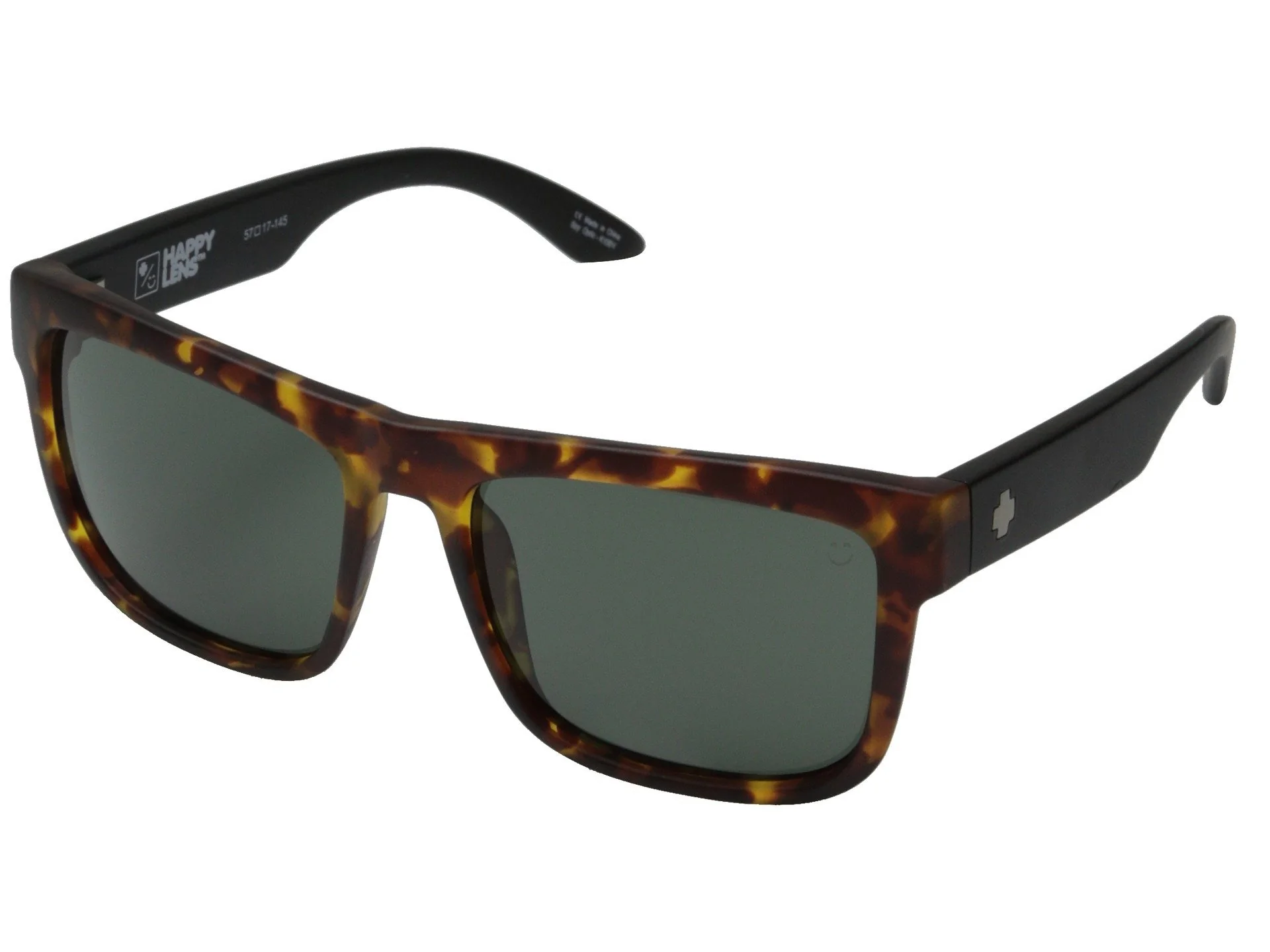 Unique Spy Optic Discord Wayfarer Sunglasses Vintage Tortoise Grey Green 57 mm Superior