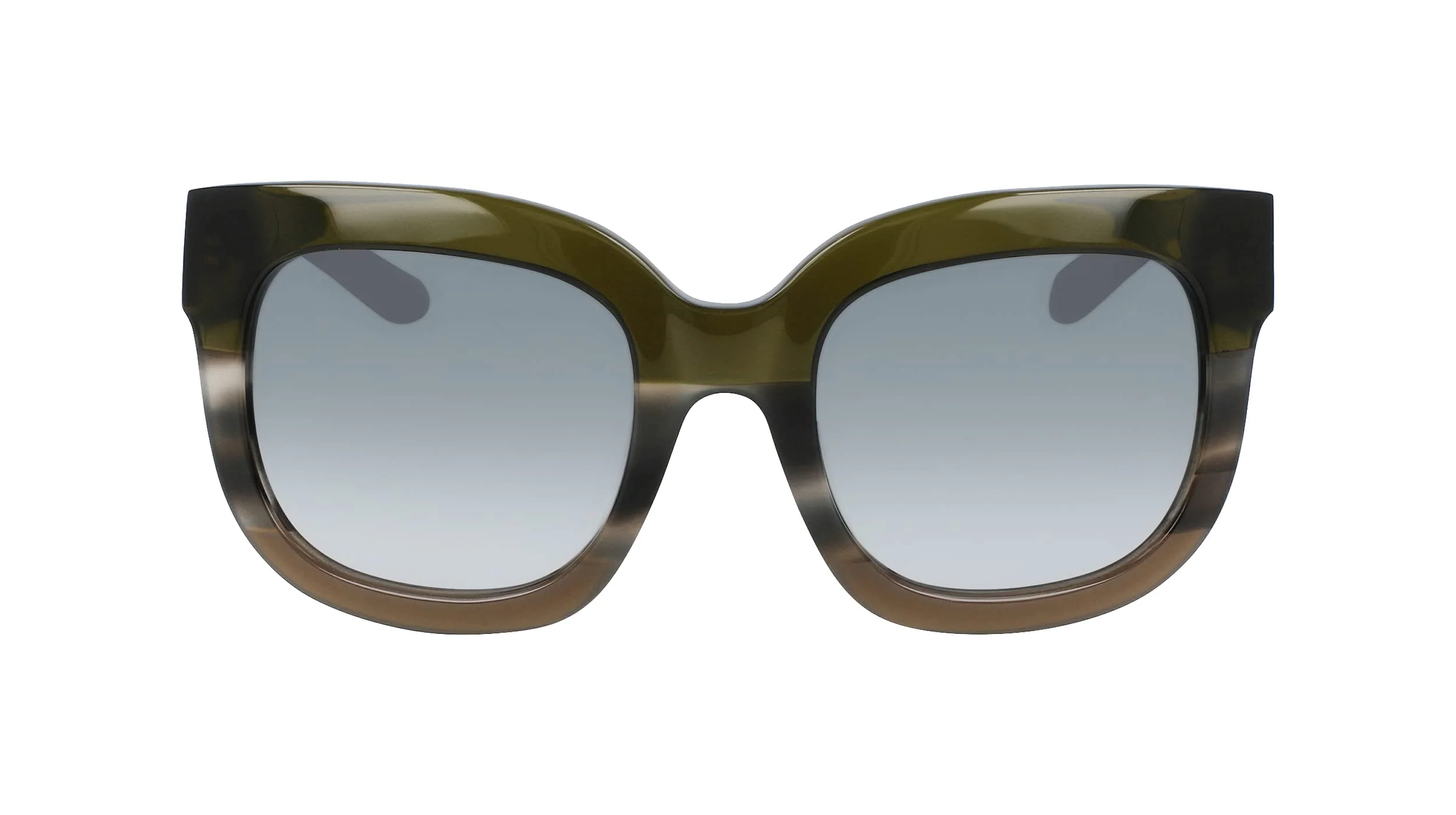 User-Friendly Dragon Women's Flo Olive Horn Gradient with LL Smoke Gradient Lens Sunglasses Easy-to-Use