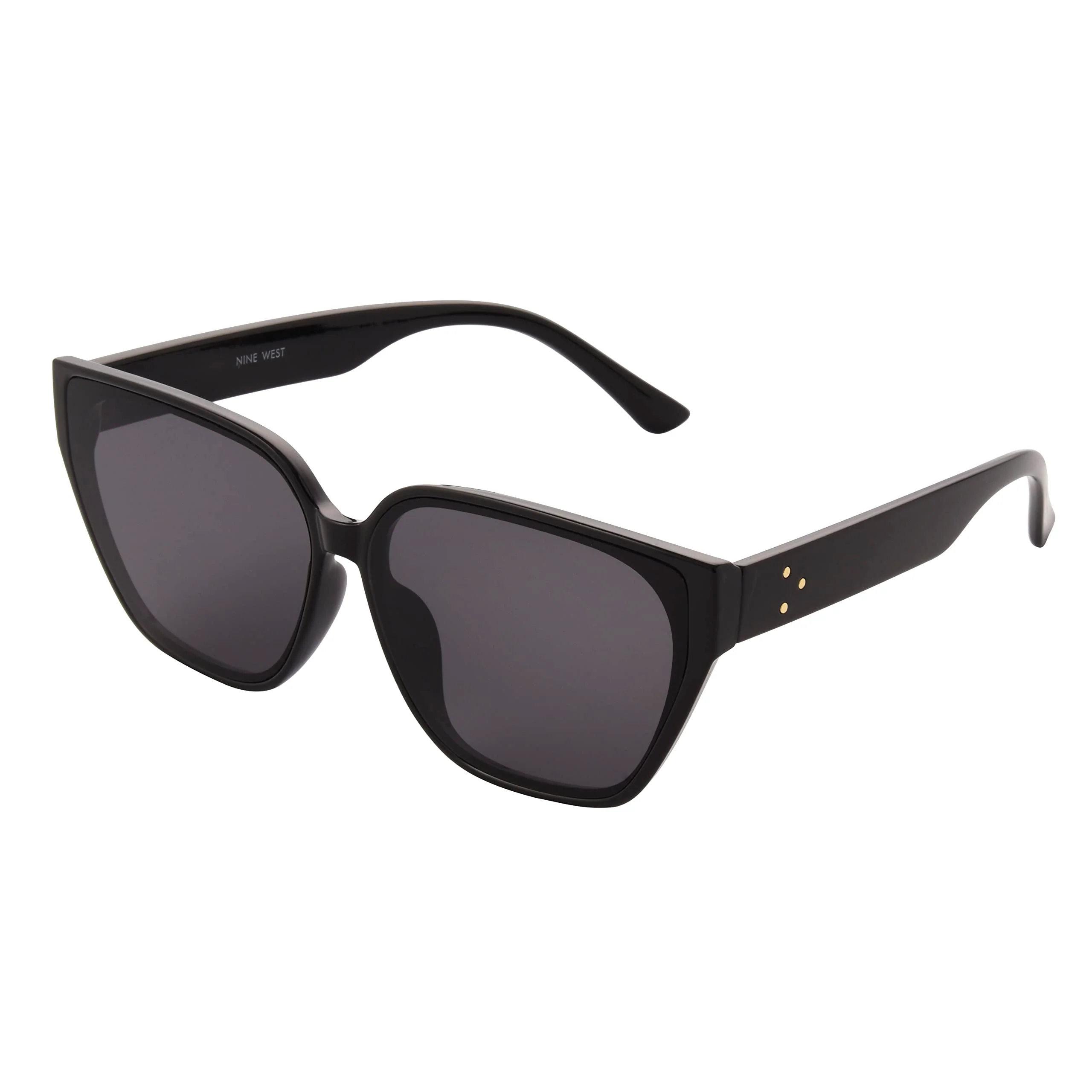 Advanced French Connection Women's Maisie Square Sunglasses Black 62 mm Quality