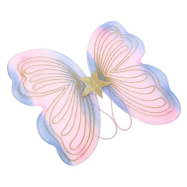Traditional Maxbell Girls Butterfly Wing Fairy Angel for Theme Party Supplies Cosplay Kids Recyclable