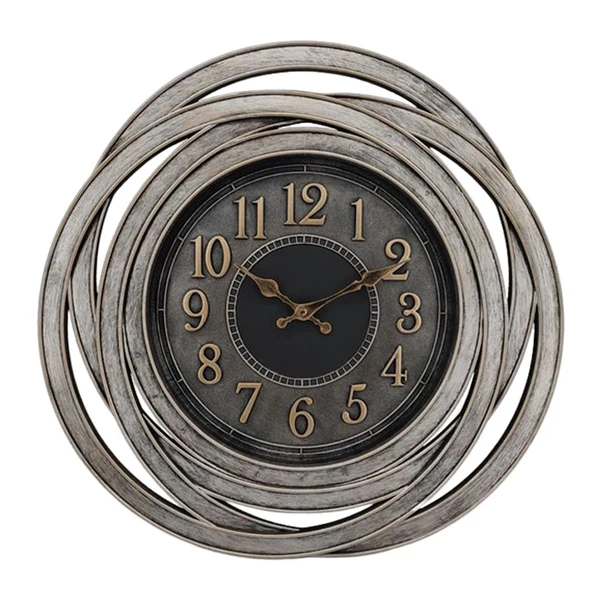 Practical Maxbell 49.5cm Waterproof Wall Clock Outdoor Garden Easily Read for Living Room Flexible