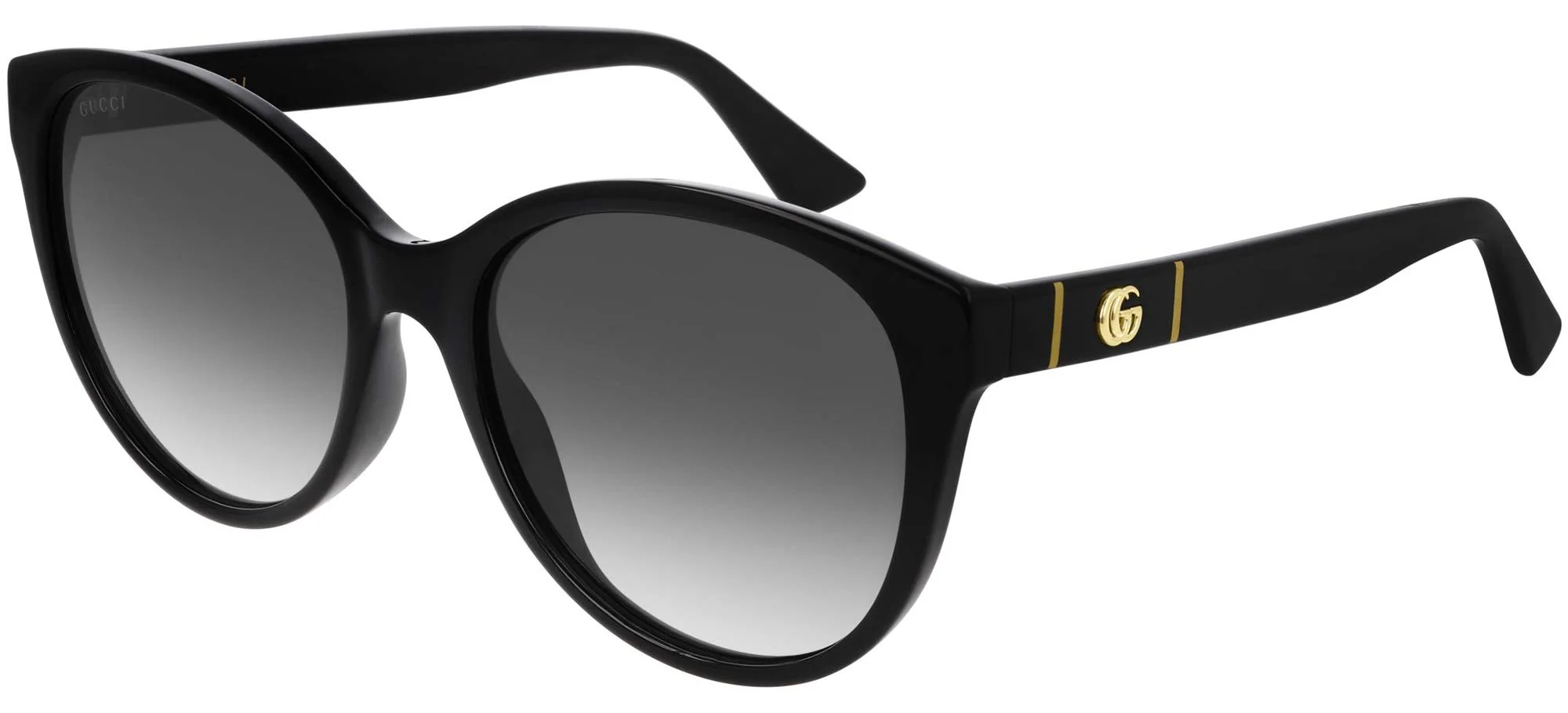 Versatile Gucci GG0631S 001 Black GG0631S Cats Eyes Sunglasses Lens Category 3 Size 56mm Flexible