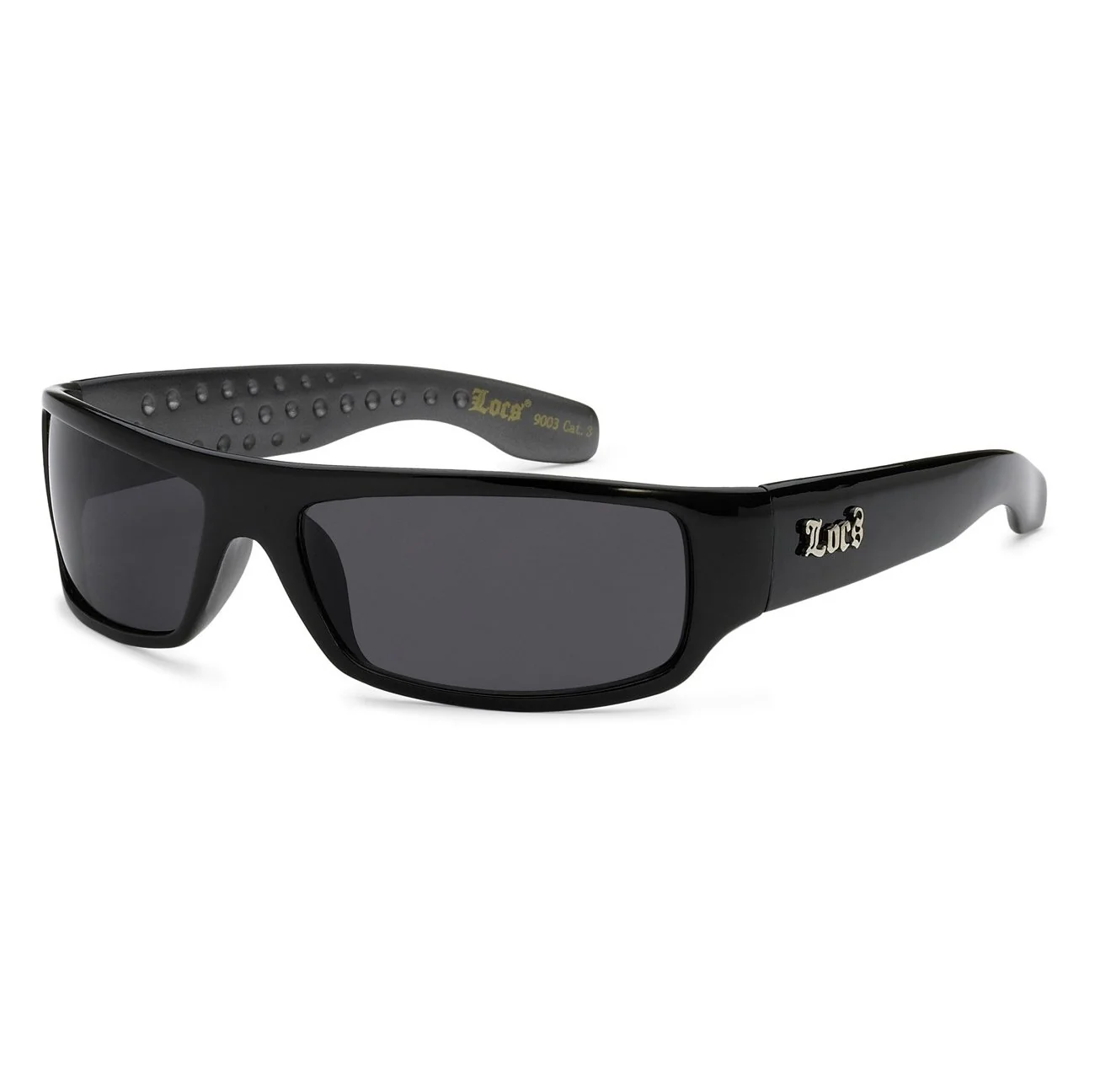 Optimized LOCS BLACK Hardcore Sunglasses JE3009B Excellent