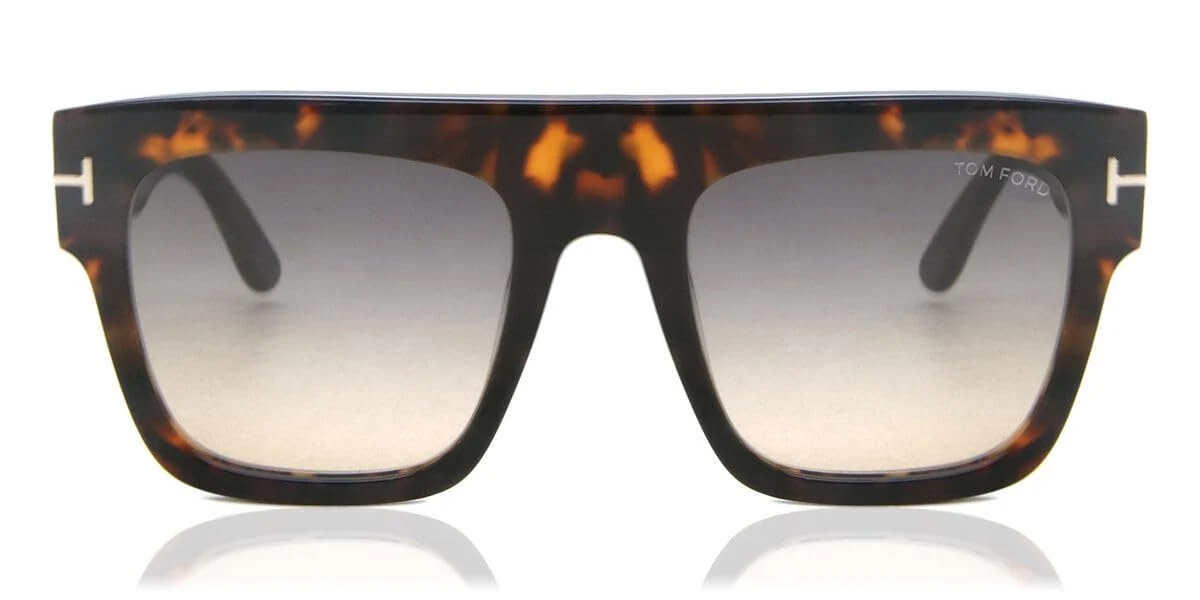 Reliable Tom Ford RENEE FT 0847 Dark Havana Smoke Shaded 52 21 140 women Sunglasses Healthy