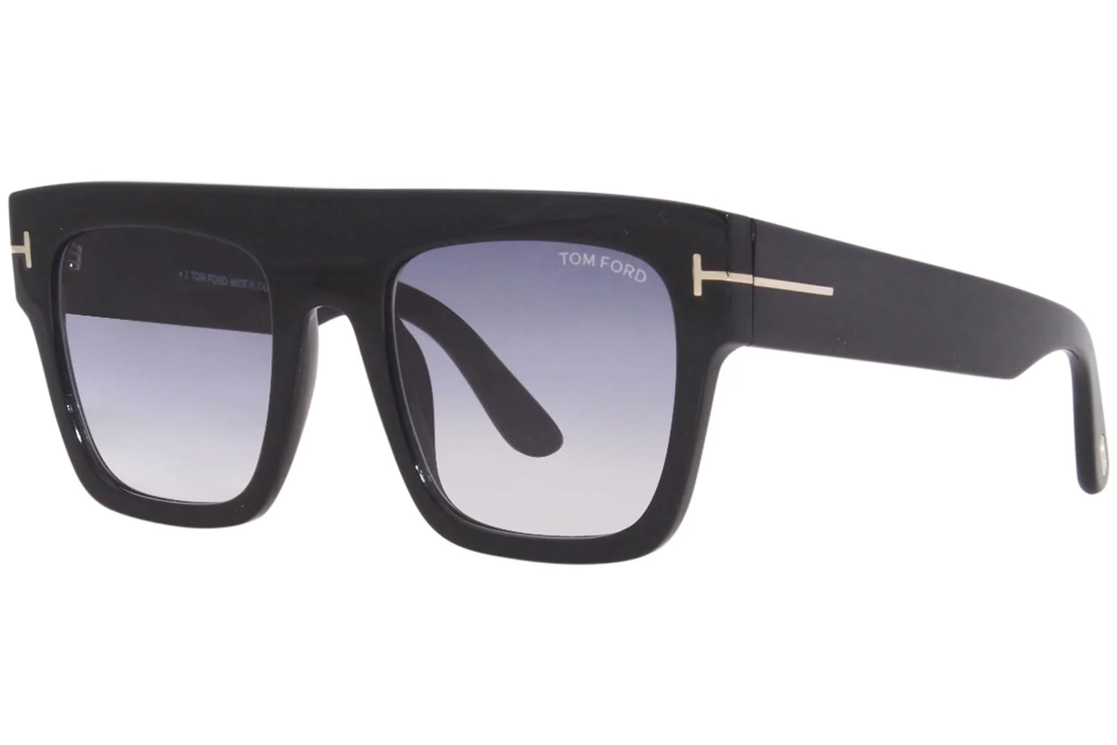 Fast Tom Ford RENEE FT 0847 Shiny Black Grey Shaded 52 21 140 women Sunglasses Elite