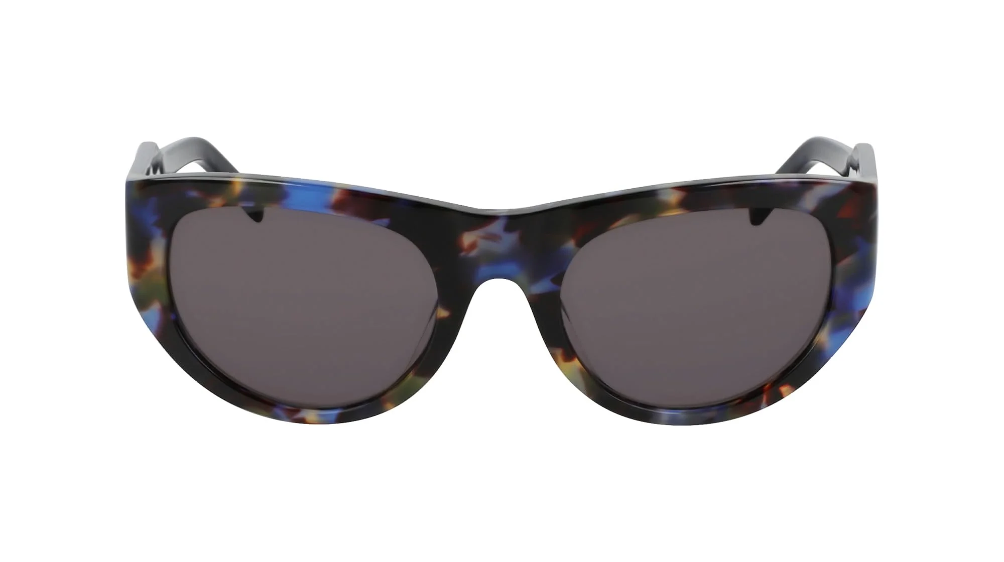 Specialty DKNY Women's Sunglasses DK550S - Blue Tortoise with Solid Smtruee Lens Lightweight