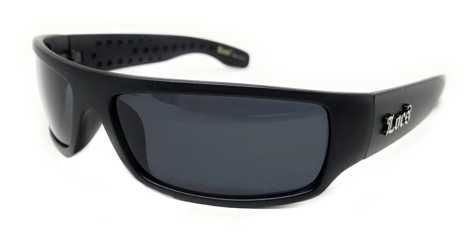 Authentic Black Locs OG Gangster Cholo Narrow Rectangular Sunglasses Fine Crafted