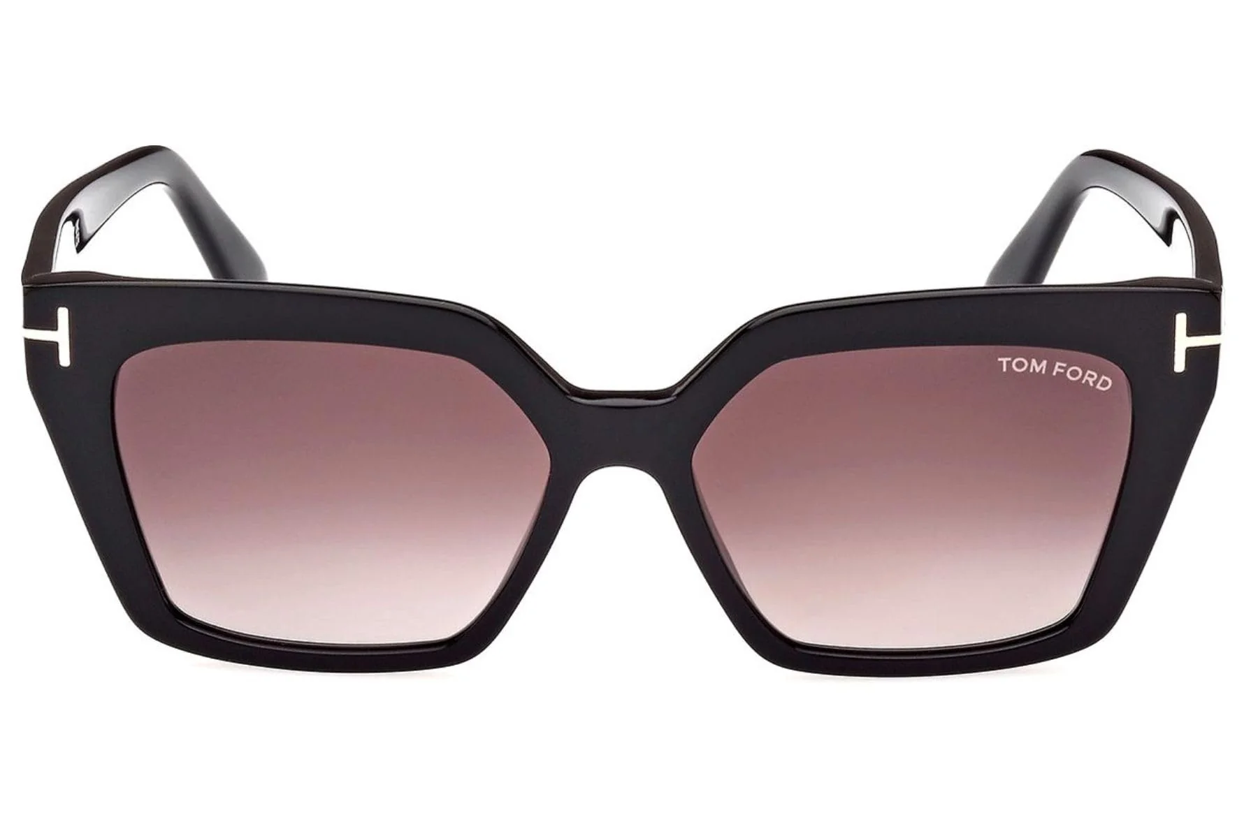Genuine Tom Ford WINONA FT 1030 Shiny Black Light Violet Shaded 53 15 140 women Sunglasses Unique
