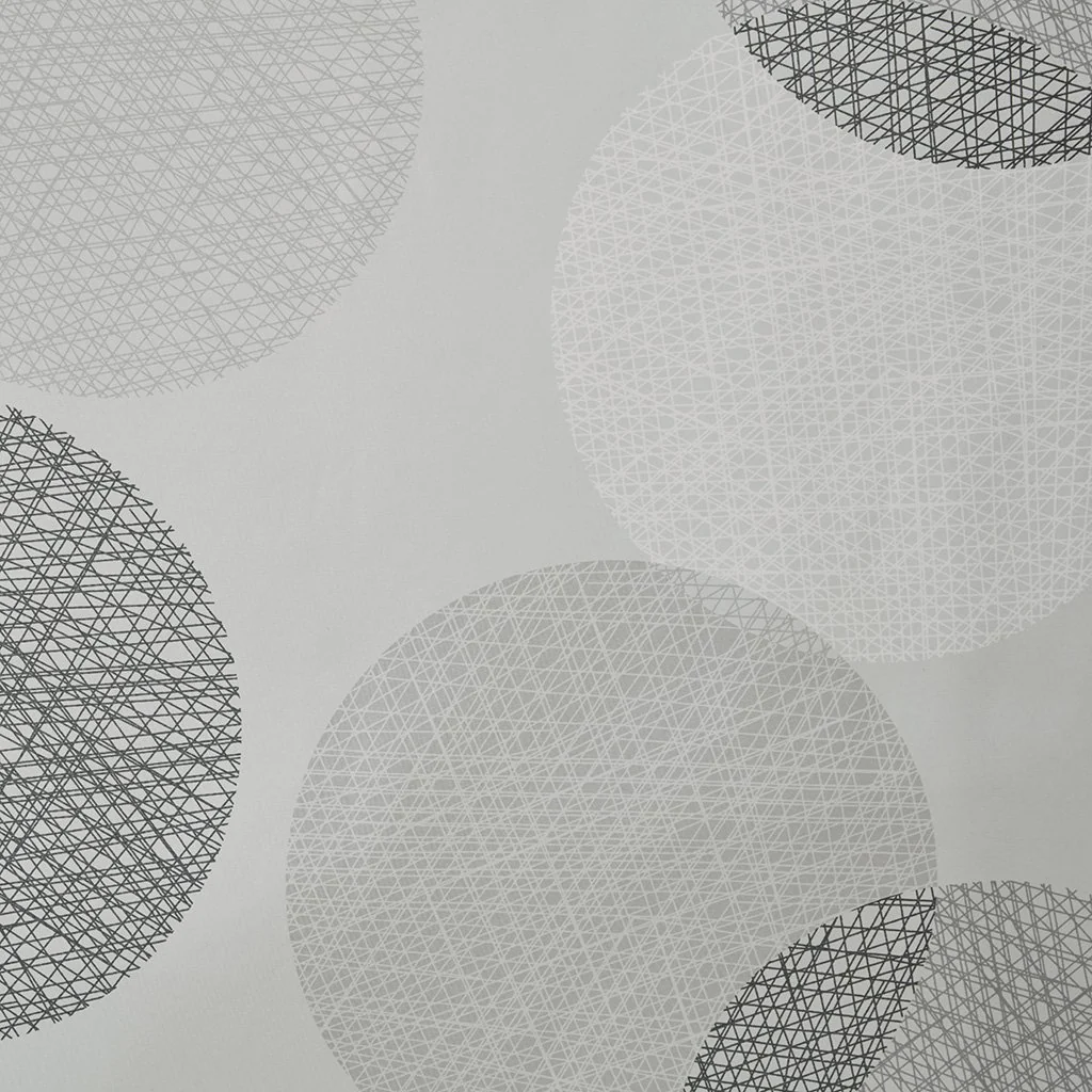 Premium Material Madison Park Knowles Modern Clean Print Fabric Shower Curtain Geometric Casual Shower Curtains for Bathroom 72 X 72 Grey Original Design