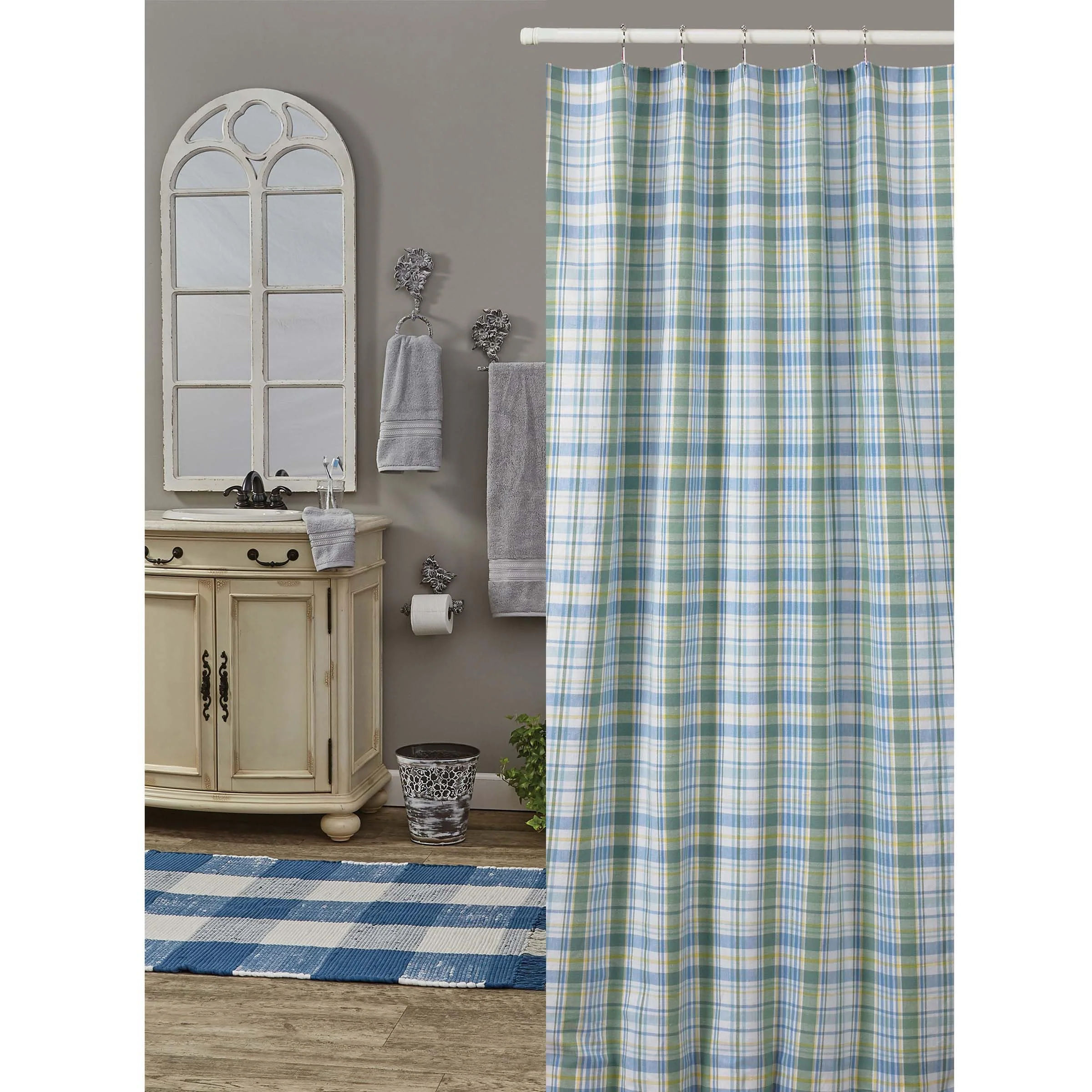 Efficient Park Designs Sarasota Shower Curtain 72 x 72 Modern