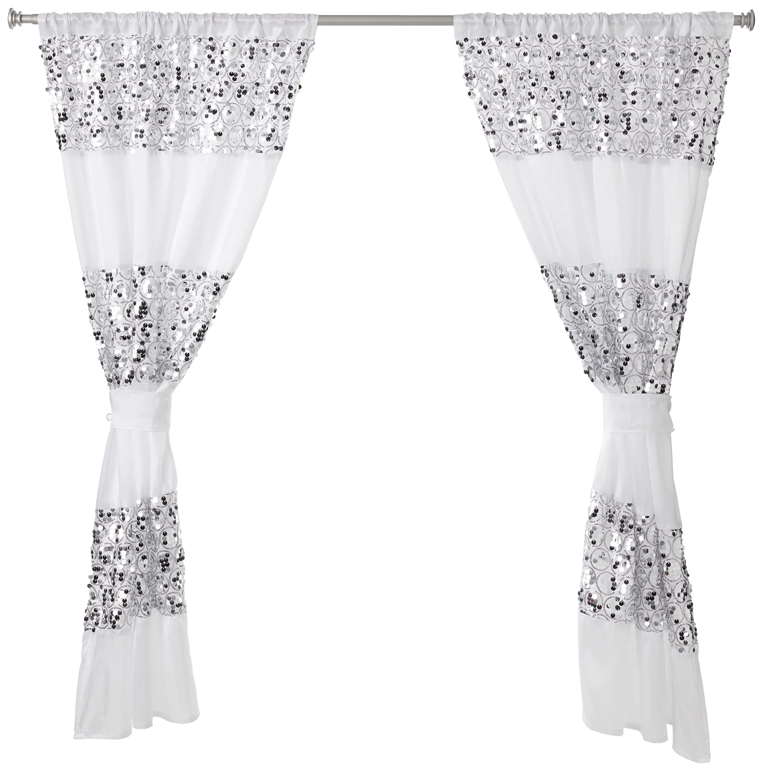 Healthy Popular Bath Sinatra White Window Curtain First-Class