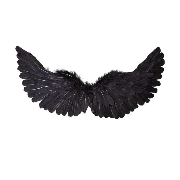 Versatile Maxbell Wing Costume Accessory Props Halloween Festival Performance Black Breathable
