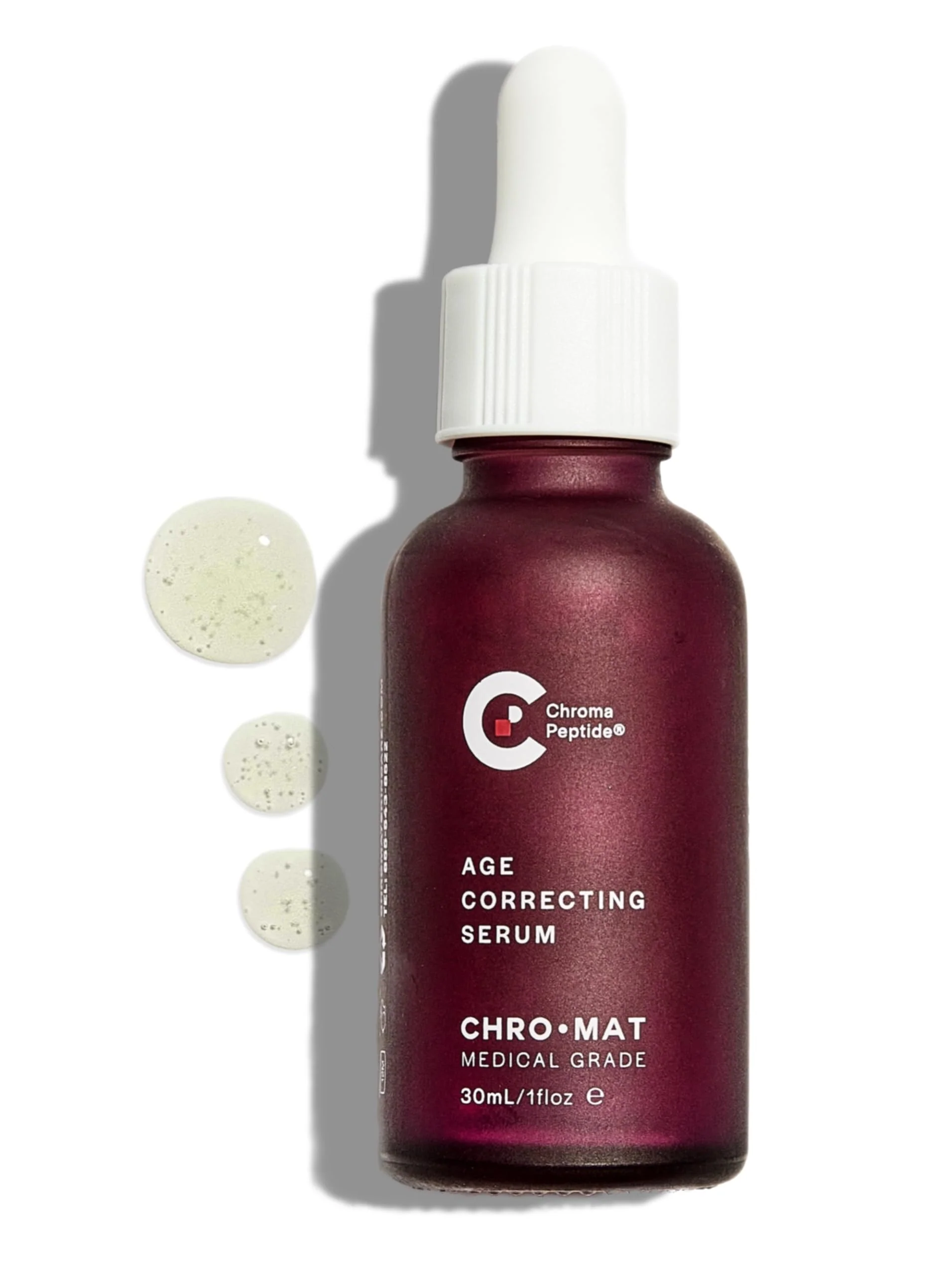 Fashionable CHROMAT Skin Repair - 30mL - Pure Hyaluronic Acid Serum for Face - Anti-Aging Skin Repair with Chroma Peptide Complex - Hydrating Face Serum Unique