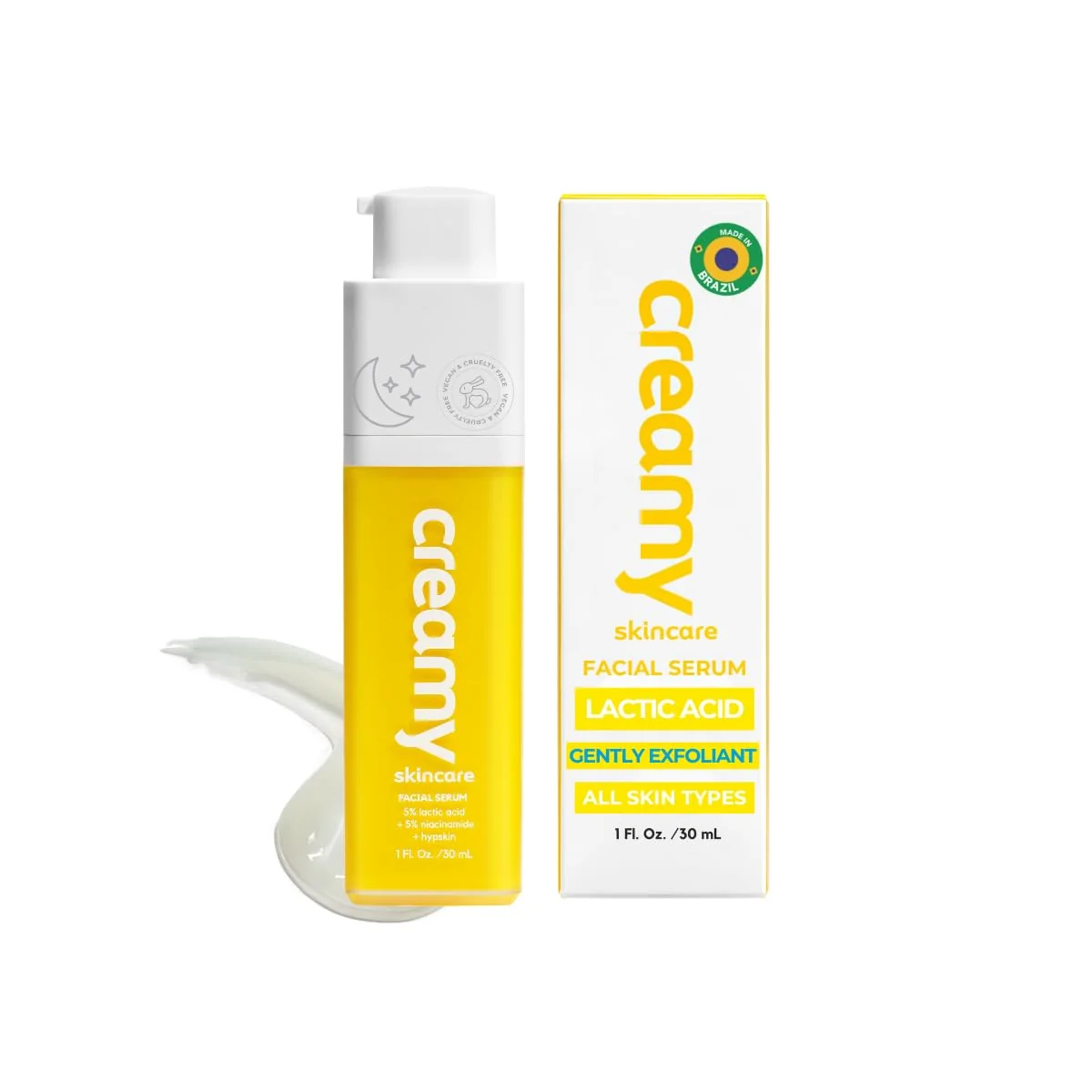 Convenient Creamy Skincare Hydrating 5 Serum Moisturizing Face-Exfoliator with 5 5 Niacinamide and Hypskin Face Serum for Dry and Dull Skin Gentle Effective