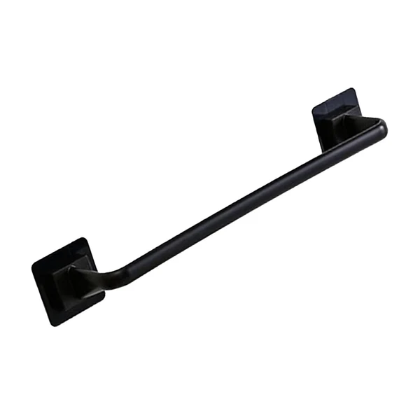 Classic Maxbell Stable Over Cabinet Towel Bar Strong Carrying Capacity for Bathroom Wall long and black Comfortable