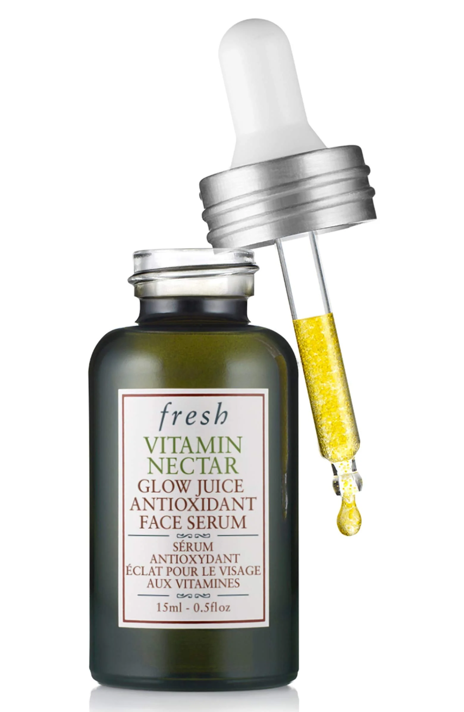 Durable fresh Mini Vitamin Nectar Glow Juice Antioxidant Face Serum 0.5 oz 15 mL Excellent