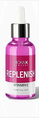 Sustainable Nicka K Facial Ampoule Serum 1 Fl oz 30 Ml VITAMIN E Dependable