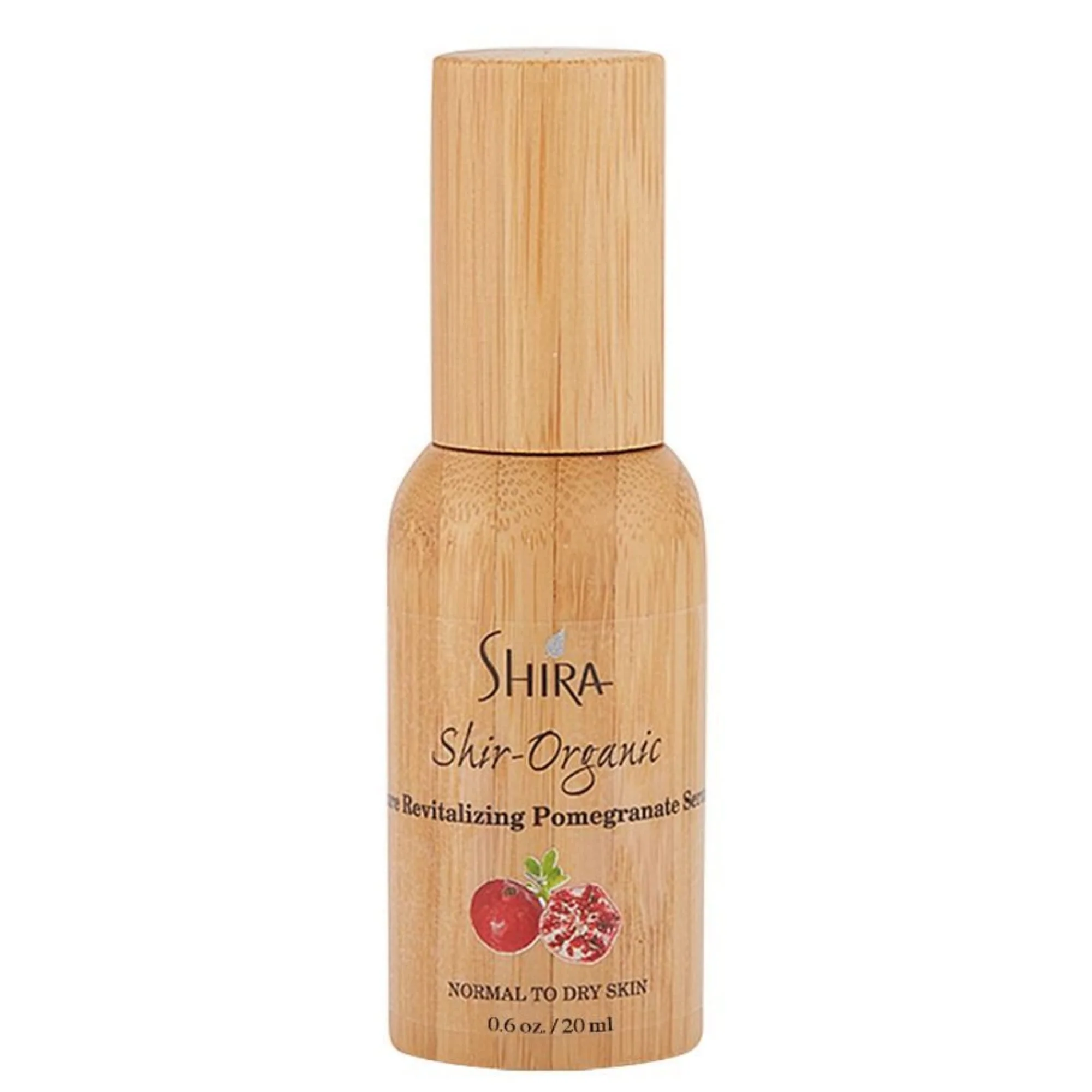 Traditional Shir-Organic Pure Pomegranate Serum for Face Provides Healthy Skin Tone and Texture Effective Solution for Mature and Aging Skin For Normal to Dry