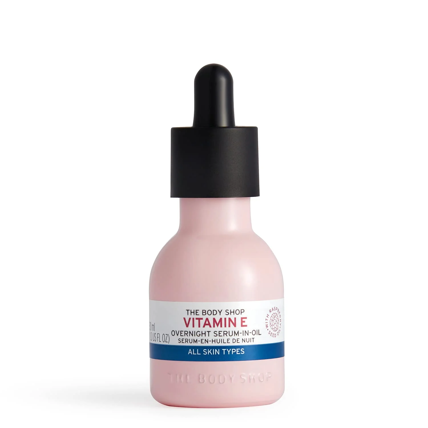 Long-Lasting The Body Shop Vitamin E Overnight Serum-In-Oil - Nourishes Softens Restores - For All Skin Types - 1 oz Luxury