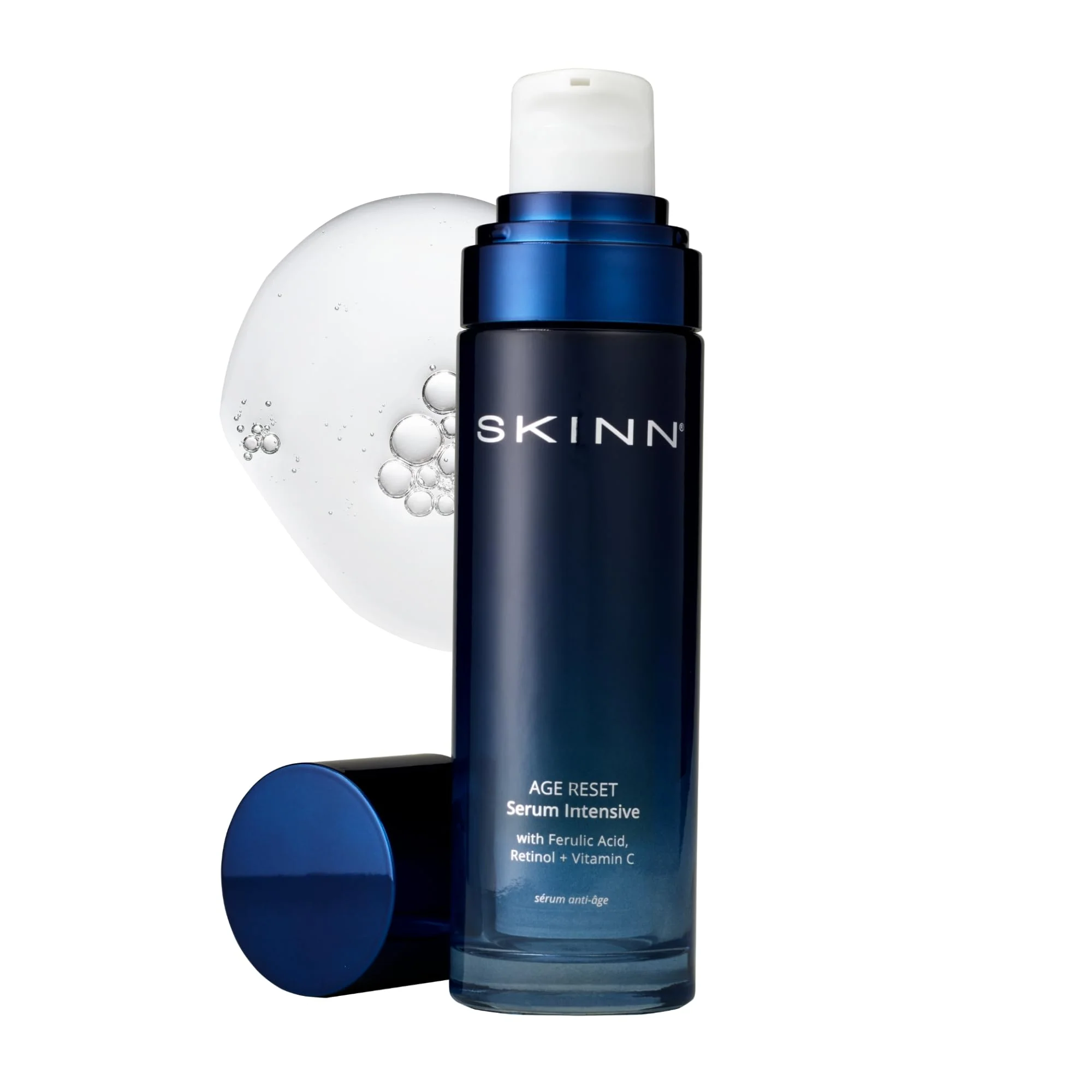 Exceptional SKINN Deep Wrinkle Facial Serum Intensive Age Reset - Anti Wrinkle Repair Skincare for Face - Hydrating Plumping Anti Aging Serum Reduces Fine World-Class