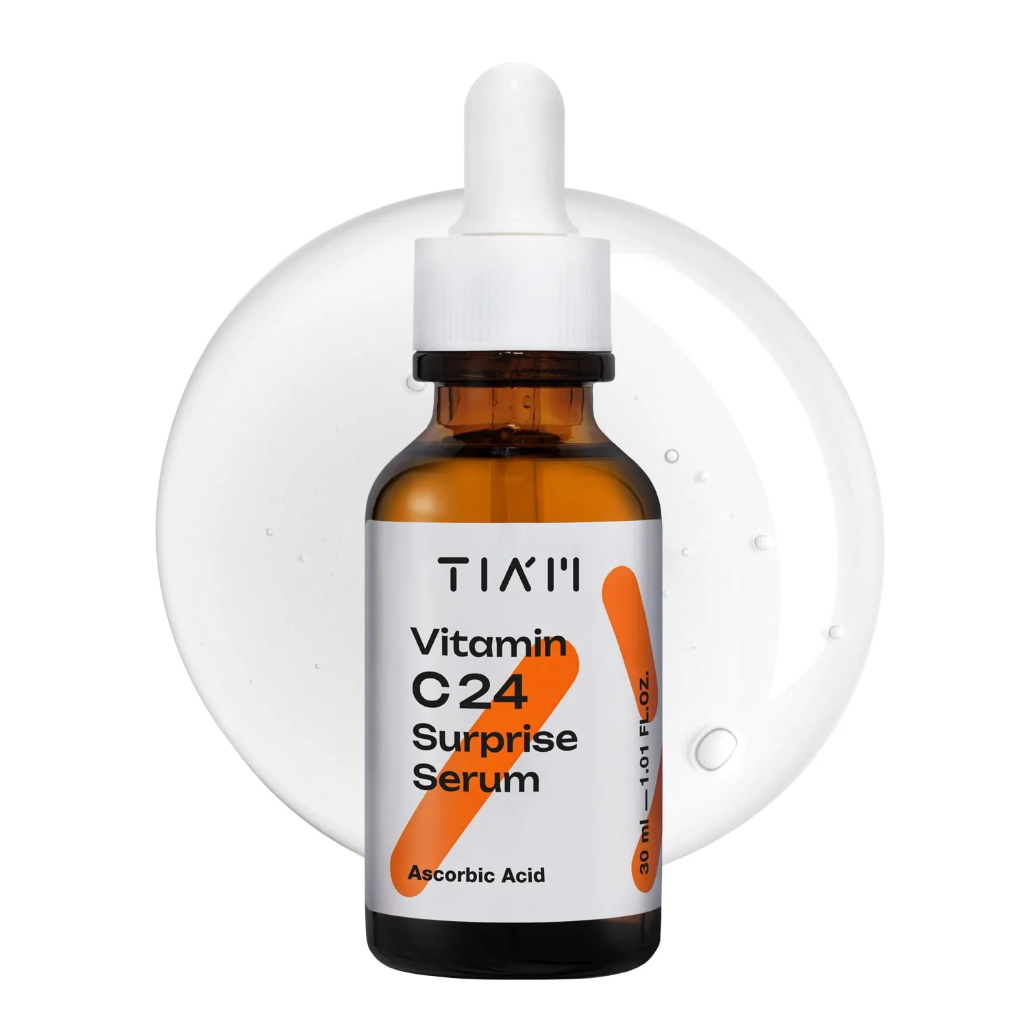 Outstanding TIA'M Vitamin C24 Surprise Serum 1.01 fl oz Glow-Boosting Anti-Aging with Vitamin E and Ferulic Acid for Dull Skin and Fine Lines Korean Skin Casual