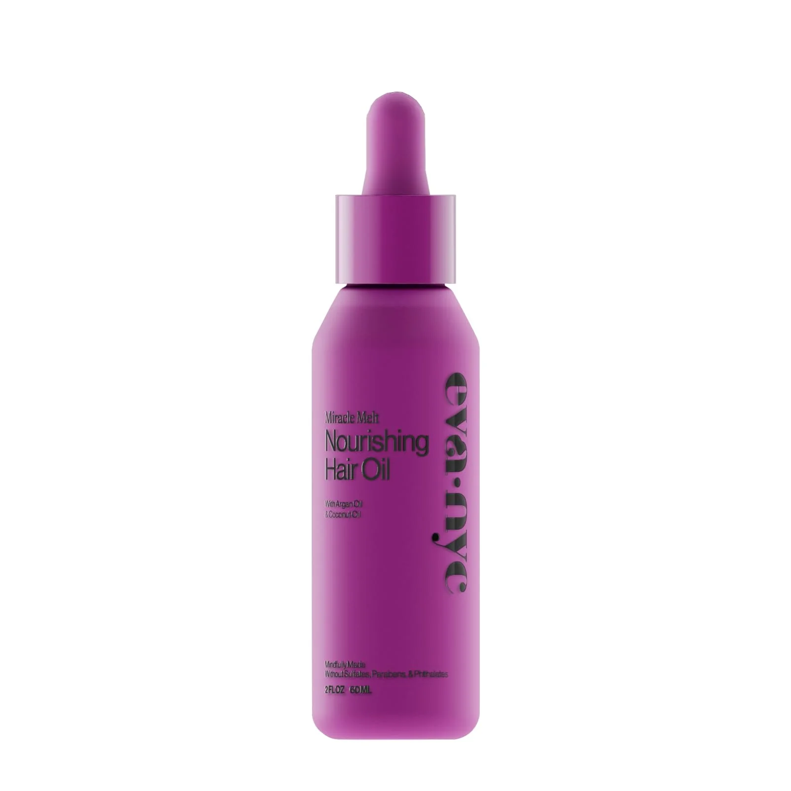 Practical Eva NYC Quick Absorbing Hair Body Oil - Coconut Argan Oil - Lightweight Formula No Residue - Anti-Frizz for Smooth Shiny Hair - Dermatologist Powerful