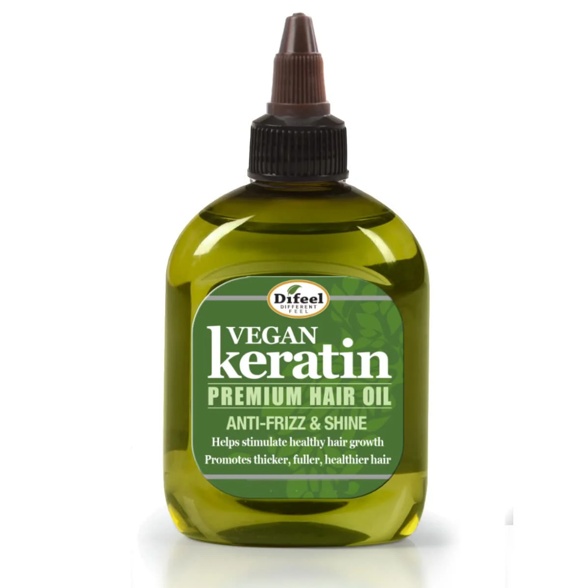 Fine Crafted Difeel Vegan Keratin Premium Hair Oil - Anti Frizz Shine 7.1 oz. Contemporary