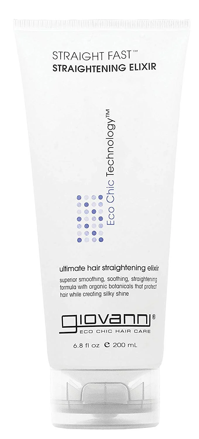 Consistent Straight Fast Organic Hair Straightening Elixir Comfortable