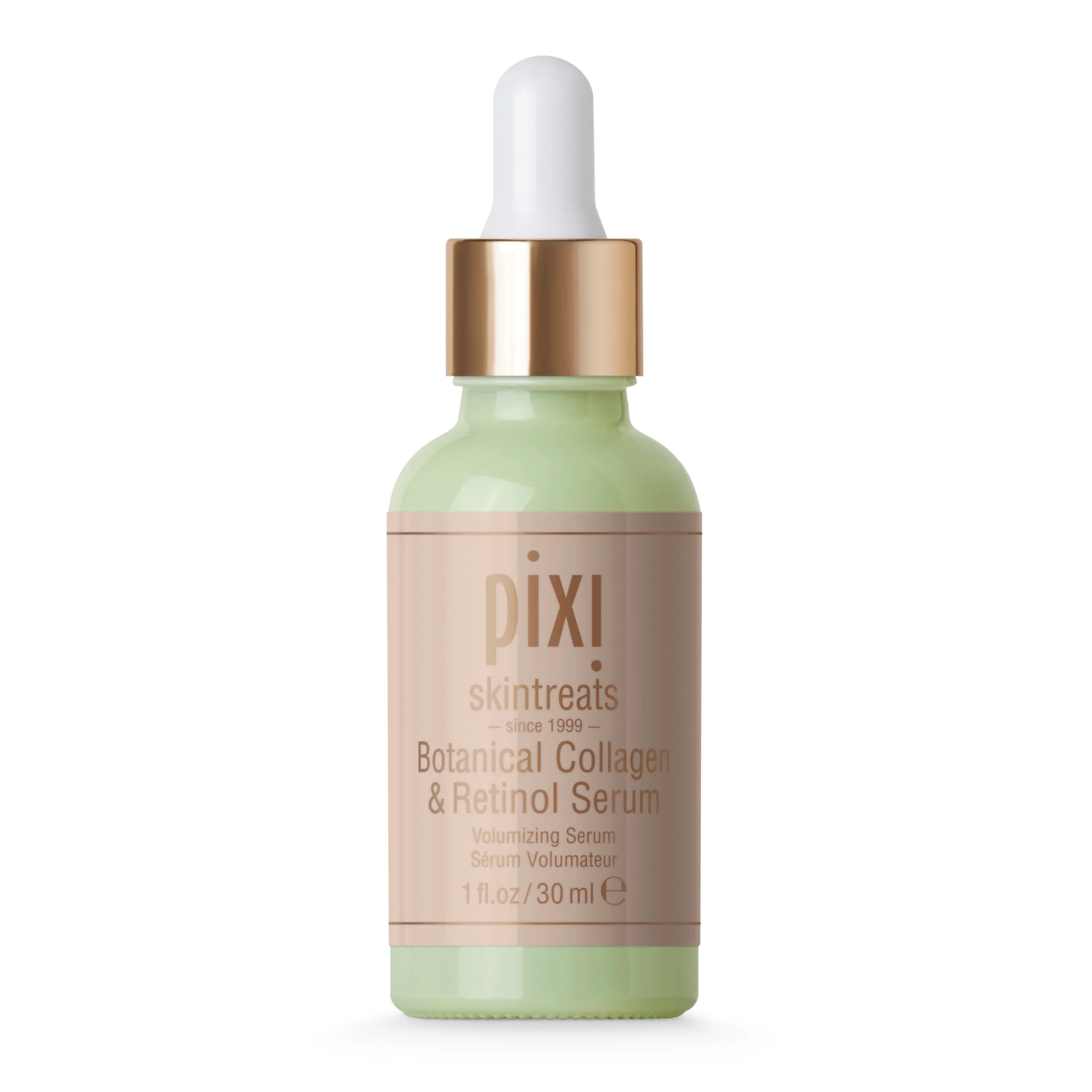 Authentic Pixi Beauty Botanical Collagen Retinol Serum Face Serum with Acacia Collagen Retinol and Vitamins to Firm Smooth Hydrate Skin 1 fl oz 30ml Optimized