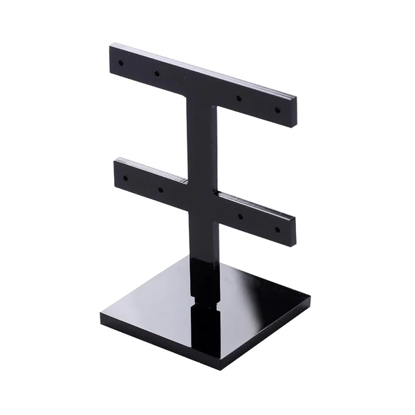Premium Material Maxbell Earring T Bar Stand Hanging Jewelry Organizer Stud Earring Display Holder Convenient