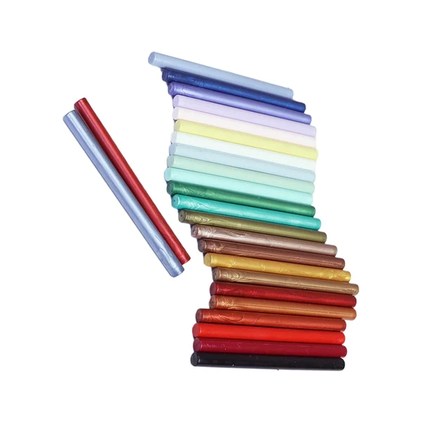 Next-Generation Maxbell 25Pcs sealing wax Sticks DIY Project Melting for Birthday Packages Envelopes Authentic
