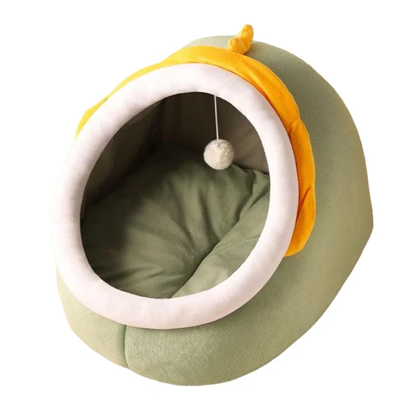 Clean Maxbell Cat Sleeping Bed Cave with Removable Washable Cushioned Pillow Comfortable S Smooth