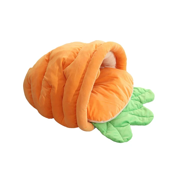 Breathable Maxbell Comfortable Cat Sleeping Bed Kitten Cave Tent Warm Puppy Kennel Semi Closed Fast