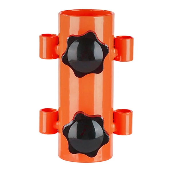 Traditional Maxbell Portable Tent Rod Holder Reinforced Bracket for Traveling Fishing Outdoor orange Responsible