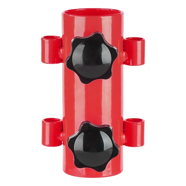 Natural Maxbell Portable Tent Rod Holder Reinforced Bracket for Traveling Fishing Outdoor red Advanced
