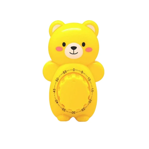 Top-Quality Maxbell Bear Timer Classroom Timer for Baking Bathroom Cooking yellow Relaxed