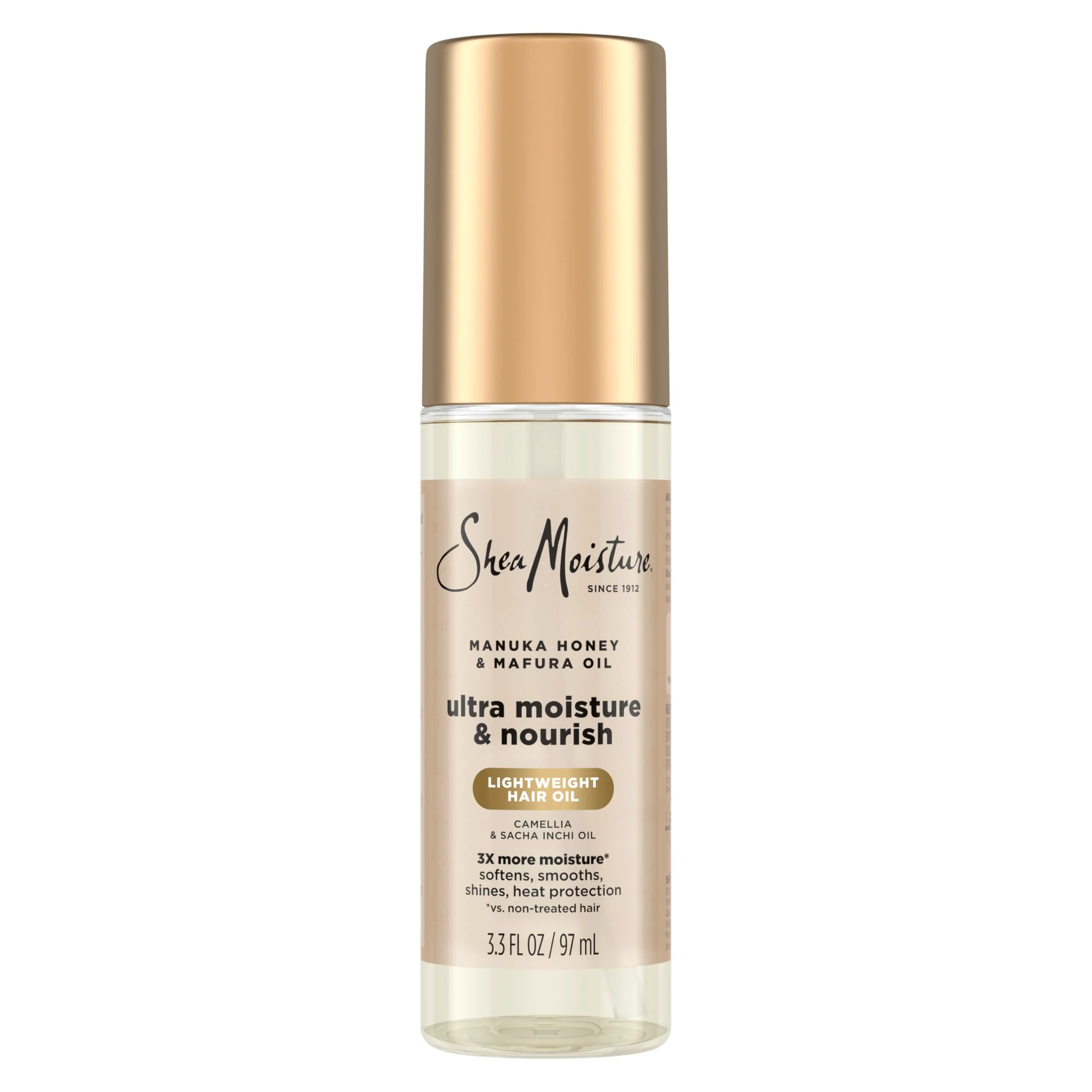 Trusted Shea Moisture Ultra Nourishing Manuka Honey Mafura Oil Manuka Honey Mafura Oil Instantly Hydrates And Smooths Hair 3.3 Fl Oz High-Quality