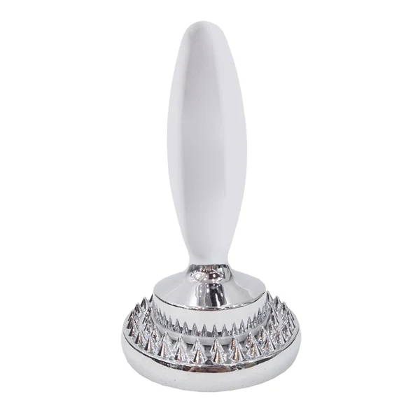 Reusable Maxbell Meat Tenderizer Stainless Steel Convenient Curved Handle for Nuts Lightweight