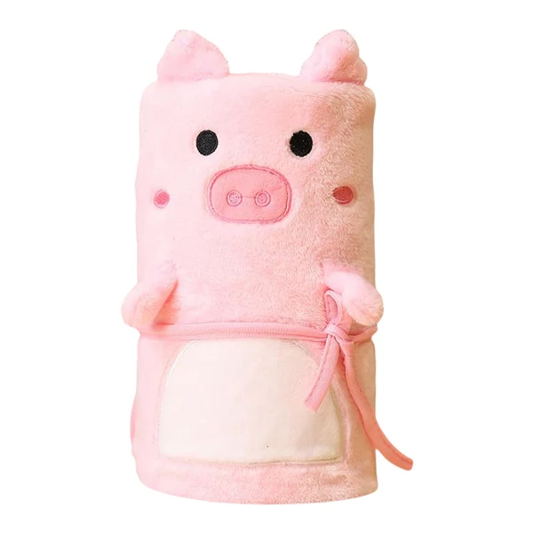 Long-Lasting Maxbell Air Conditioning Blanket Comfortable for Bed Sofa Living Room Pink Elite