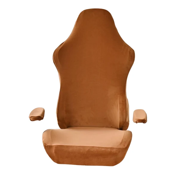 Smart Maxbell Office Chair Slipcover with Arm Rest Covers for Armchair Swivel Chair Yellow Functional