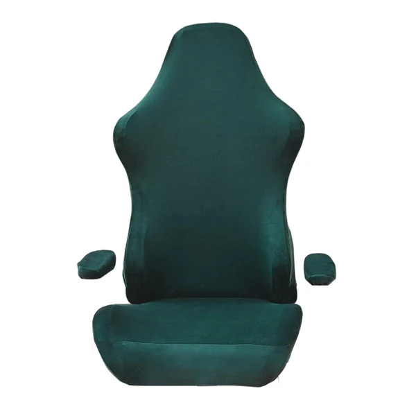 Carefully Designed Maxbell Office Chair Slipcover with Arm Rest Covers for Armchair Swivel Chair Green First-Class