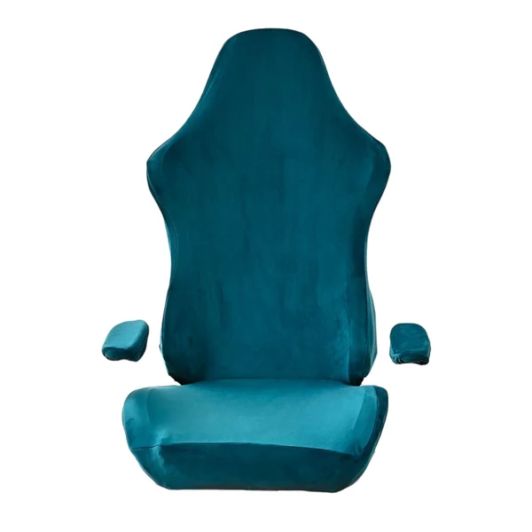 Authentic Maxbell Office Chair Slipcover with Arm Rest Covers for Armchair Swivel Chair Blue Verified