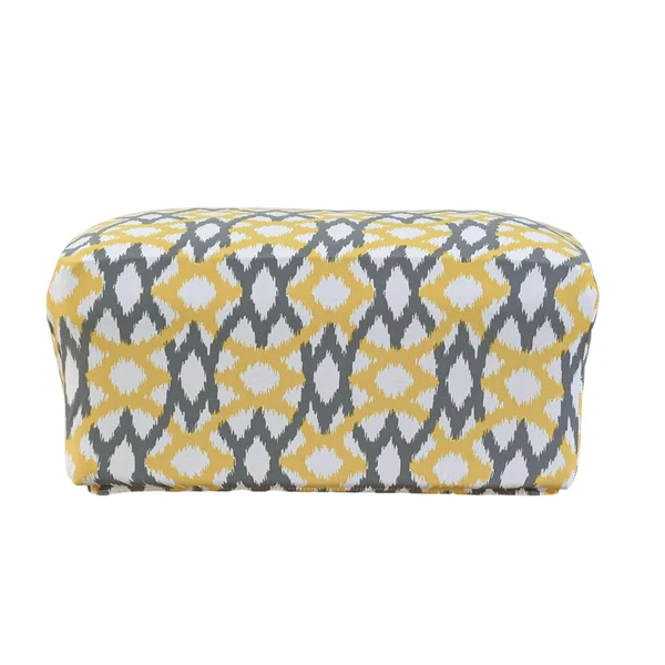 Breathable Maxbell Stretch Ottoman Covers Printed Protector Cover Modern Living Room StyleG Crafted
