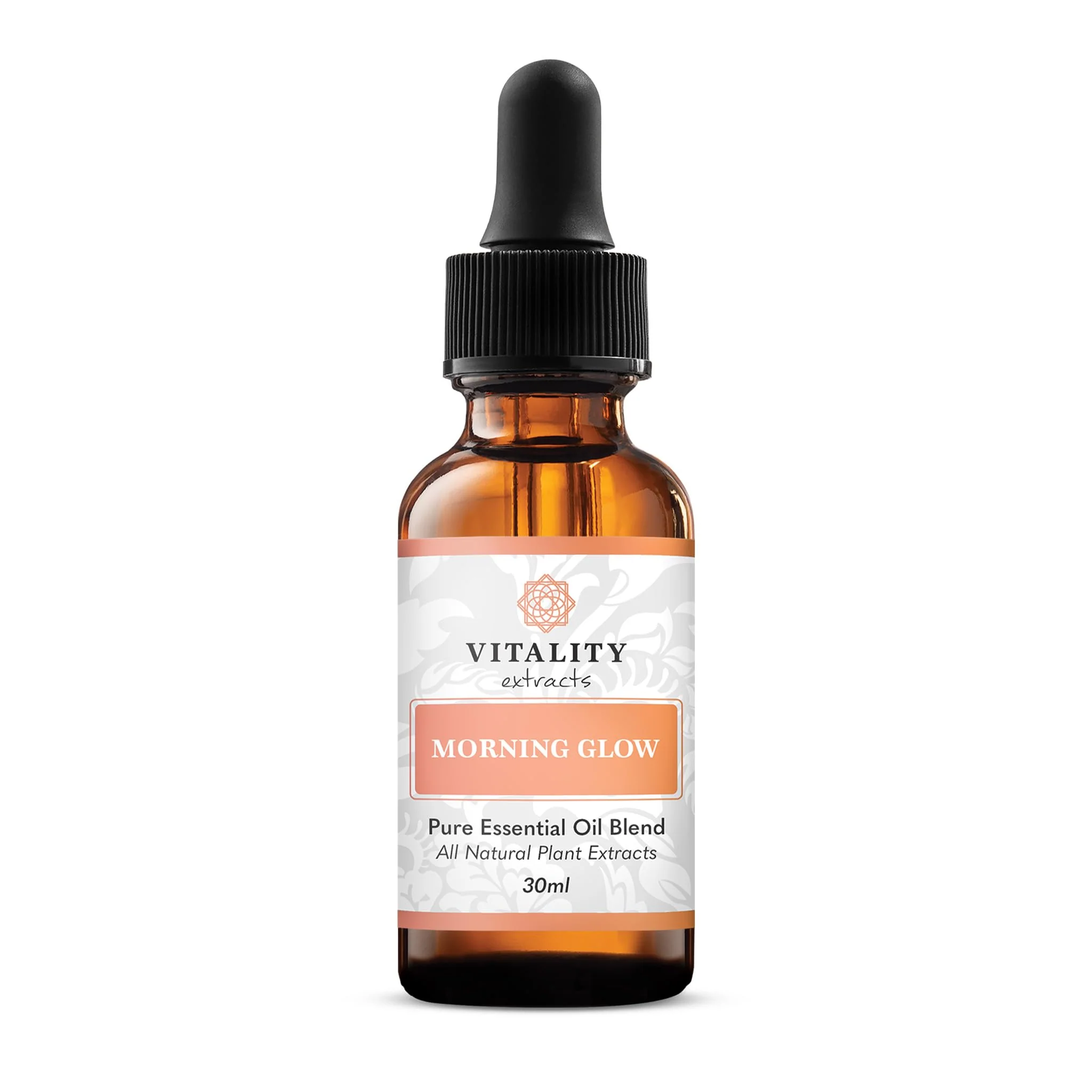 Luxury Vitality Extracts Morning Glow - Daily Moisturizing Serum Avocado Oil Tone Rosehip Vegan Supple Skin Radiant All Skin Types Hydrates Detailed