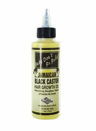 Unique Baby Don't Be Bald Jamaican Black Castor Hair Growth Oil High-End